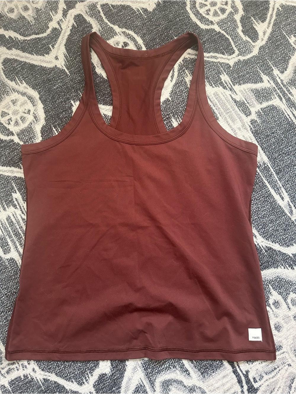 Vuori Women's Racerback Tank Top - Maroon